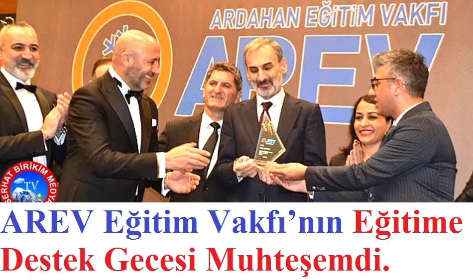 AREV’den  Eğitime Destek Gecesinde Önemli Mesajlar Verildi