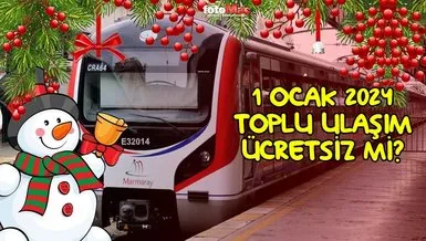 1 OCAK’TA ULAŞIM ÜCRETSİZ