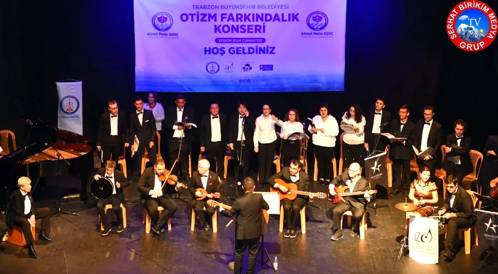 Otizmli bireylerden unutulmaz konser