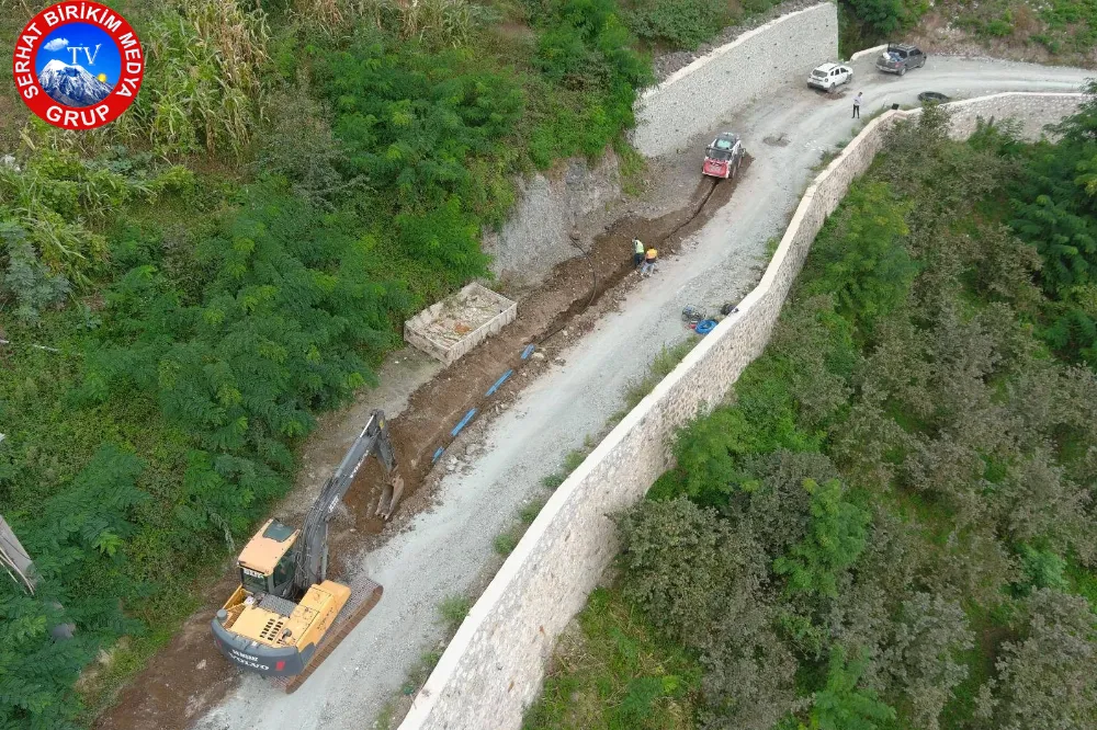 Orduda 2 mahallede içme suyu sorunu tarih oldu