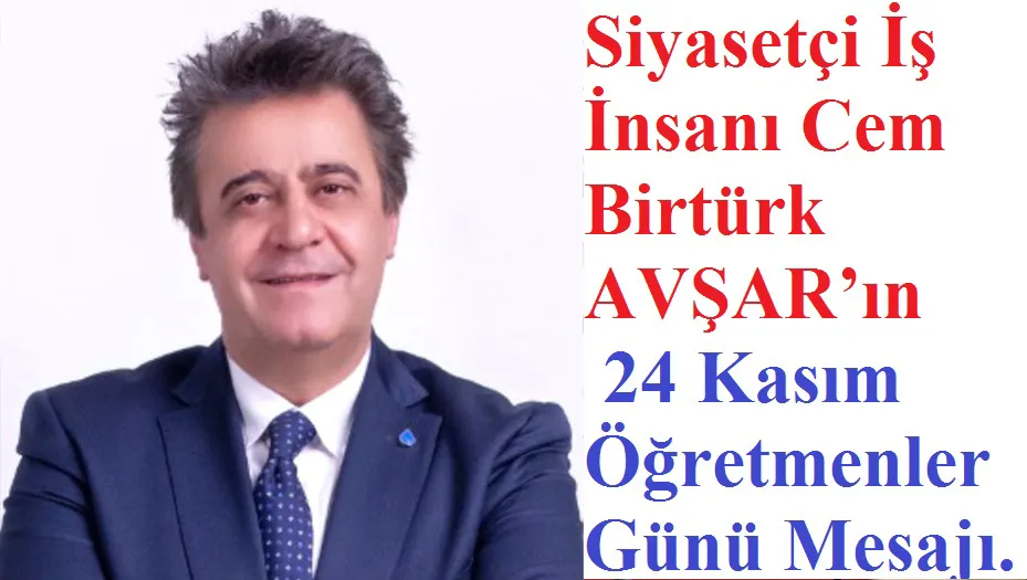 24 Kasım Öğretmenler Günü 