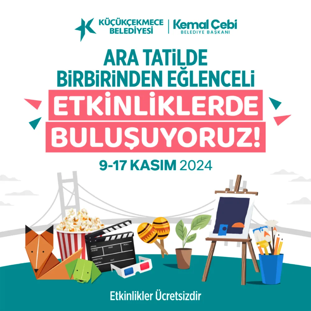 Küçükçekmeceli Çocuklar Ara Tatili Dolu Dolu Geçirecek