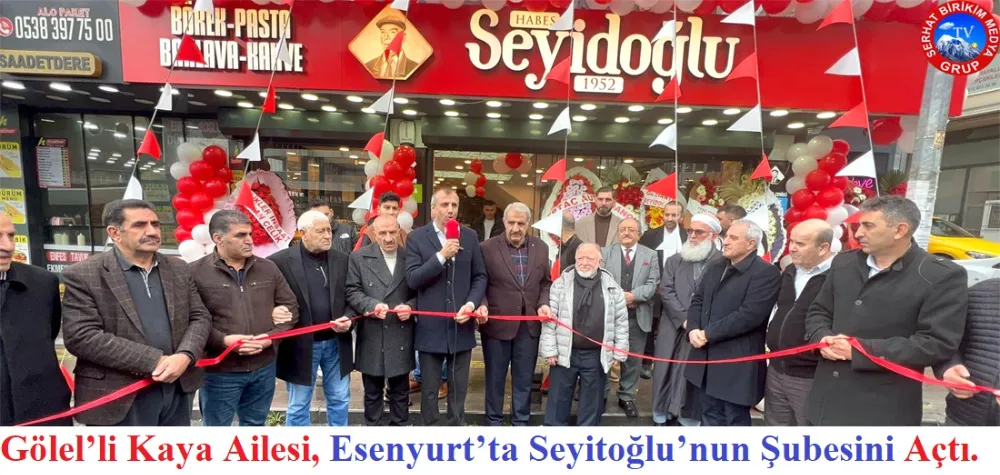 İş insanı Asım Kaya Seyitoğlu Esenyurt Şube Renkli Geçti.