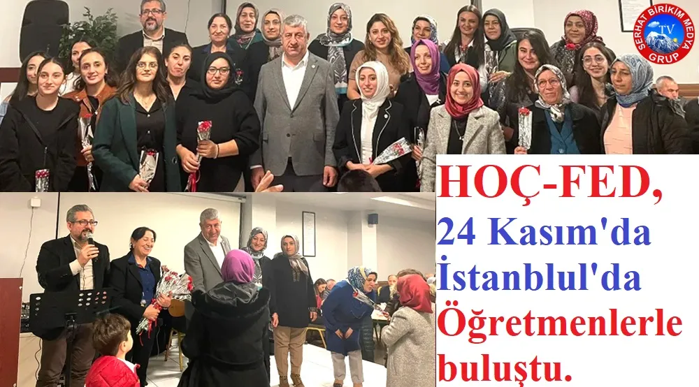 HOÇ-FED 24 Kasım Öğretmenler Gününü kutladı 