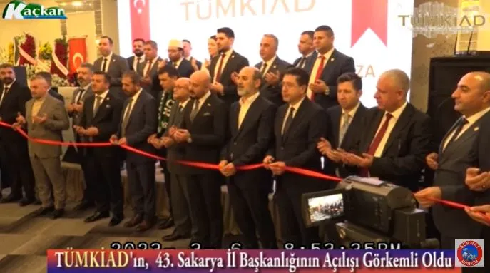 TÜMKİAD’ın Sakarya il Başkanlığının Açılışı Coşkulu Geçti