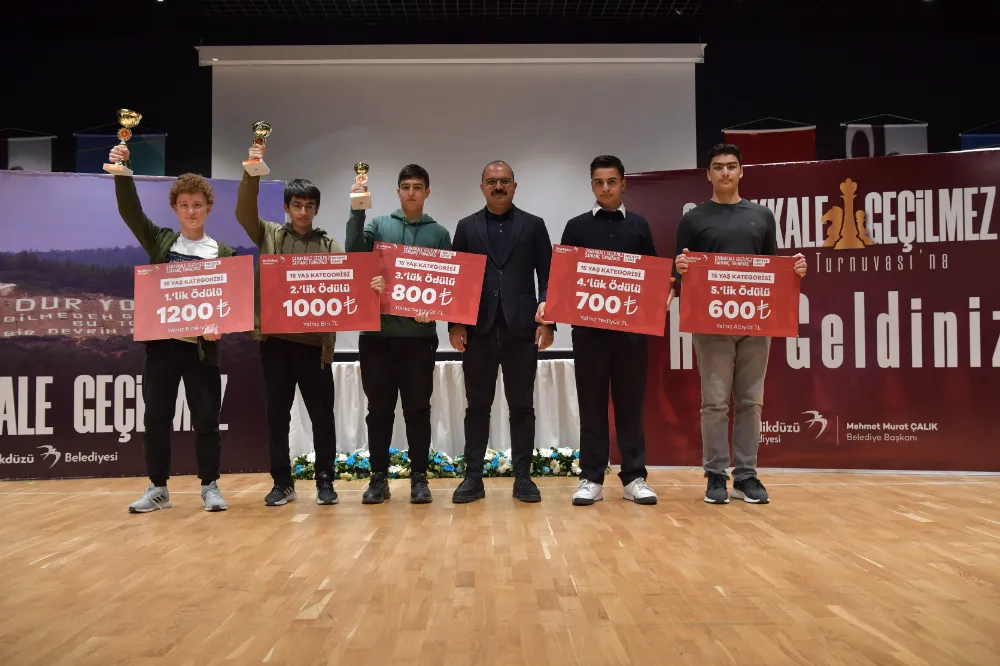 Çanakkale Geçilmez Satranç Turnuvası Tamamlandı 