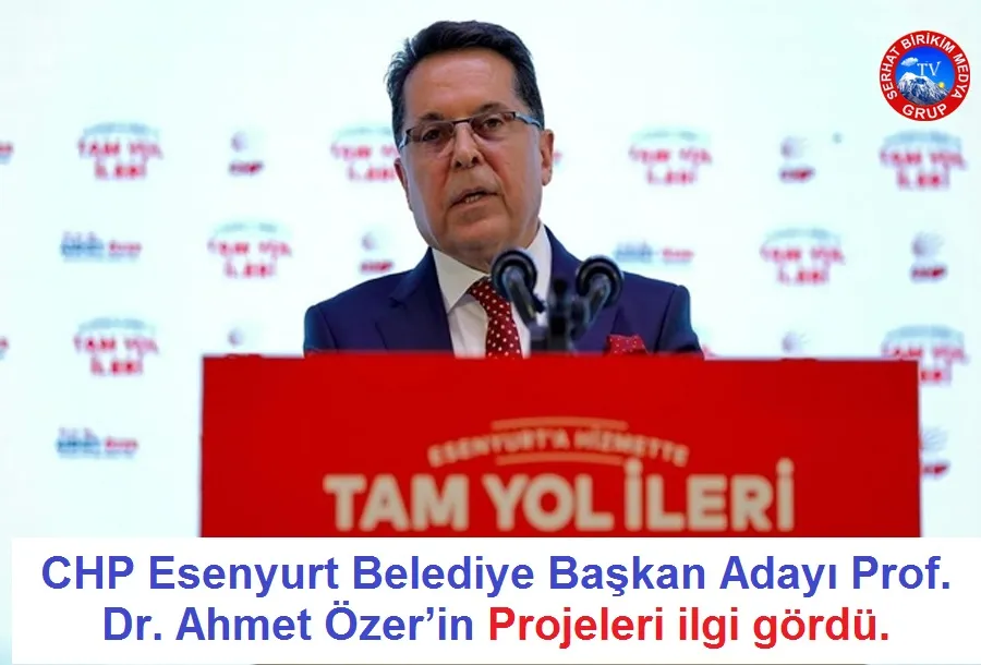 Ahmet Özer: Esenyurt Çekim Merkezi olacak.