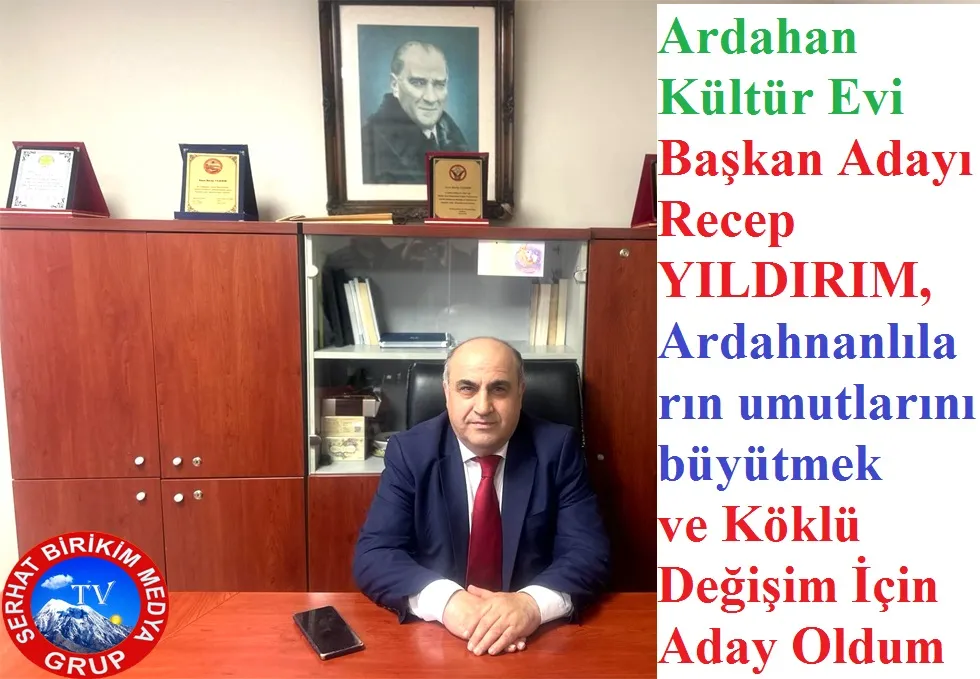Recep YILDIRIM, Değişimin Adayıyım Dedi