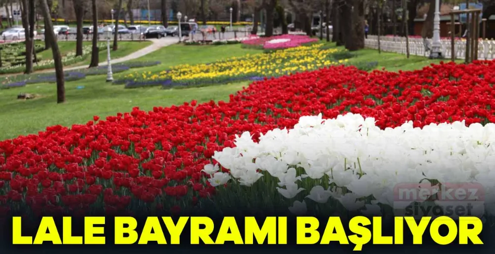 LALE BAYRAMI BAŞLIYOR