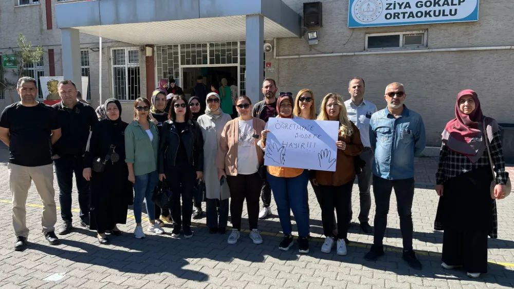 Okul müdürünün öldürülmesine Iğdırlı öğretmenlerden tepki