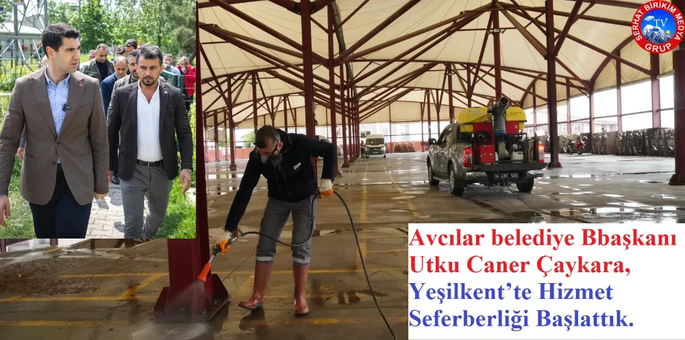 Başkan Çaykara, Yeşilkent’te Hizmet Seferberliği Başlattı