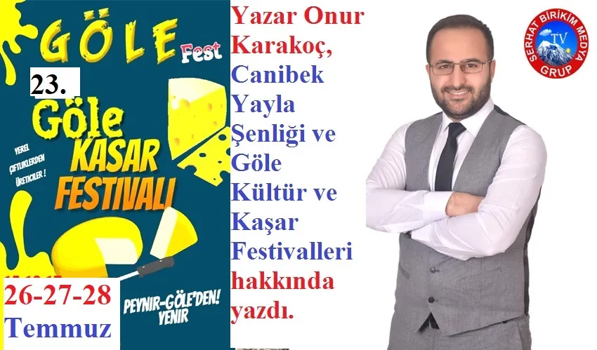 Onur Karakoç, Yöresel Festivaller Gelecek Nesiller İçin Önemlidir 