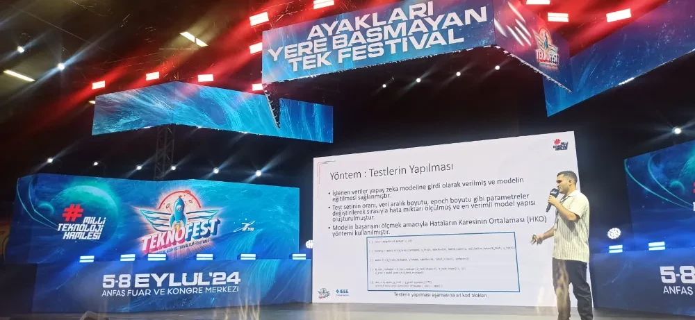 TEKNOFEST’te “İklim Değişikliği” Sunumu…