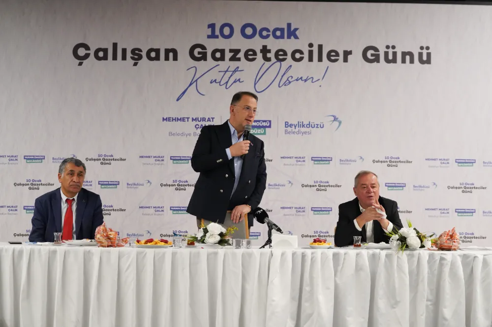 Başkan Çalık’tan Çalışan Gazeteciler Günü’nde Anlamlı Buluşma