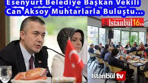 Başkan Vekili Aksoy Muhtarlarla Buluştu