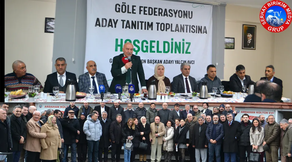 Yalçın Avcı Göle Dernekler Federasyonuna Adaylığını Açıkladı 
