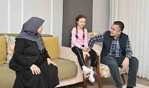 Başkan Vekili Aksoy İlk İftarını Şehit Ailesinin Evinde Yaptı