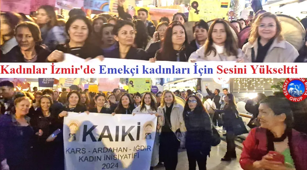 İzmir KAI Kadın İnsiyatifi, 8 Mart Dünya Emekçi Kadınlar Günün Kutladı