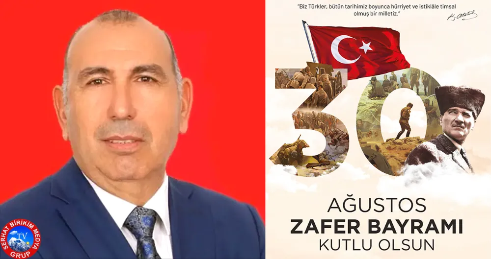 CHP Mali İşler Genel Başkan Yardımcısı Abdülhadi Akmugan’ın 30 Ağustos Zafer Bayramı Mesajı