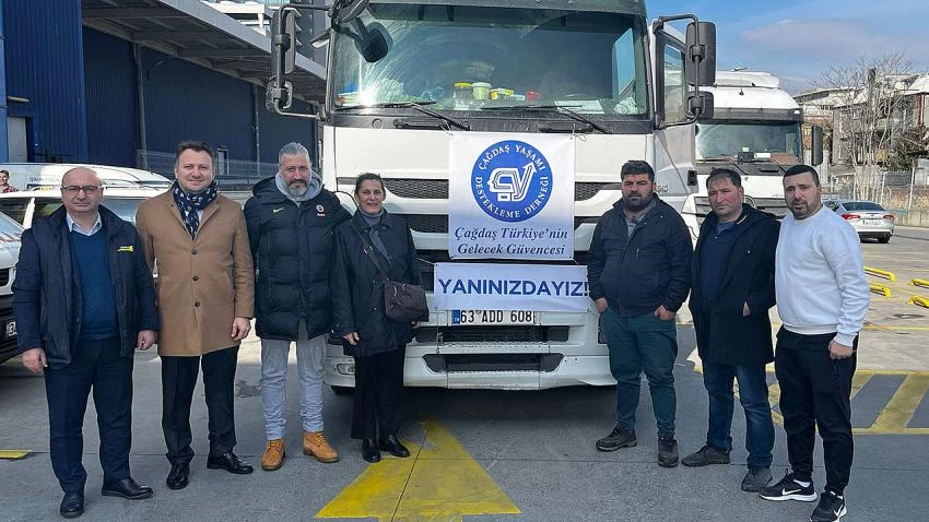 Çydd’den Deprem Bölgelerine Destek
