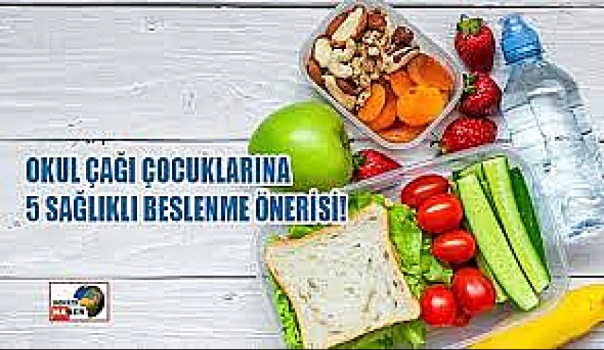 5 SAĞLIKLI BESLENME ÖNERİSİ!