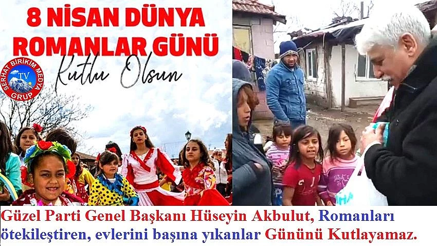 Yokluk içinde, Dünya Romanlar Günü Kutlu Olsun